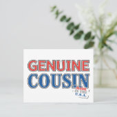 Carte Postale Cousin authentique (Debout devant)