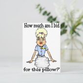 Carte Postale Coussin? (Debout devant)