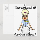 Carte Postale Coussin? (Devant / Derrière)