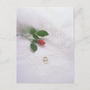 Carte Postale Coussin mariage