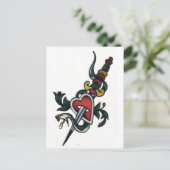 Carte Postale couteau 1 (Debout devant)