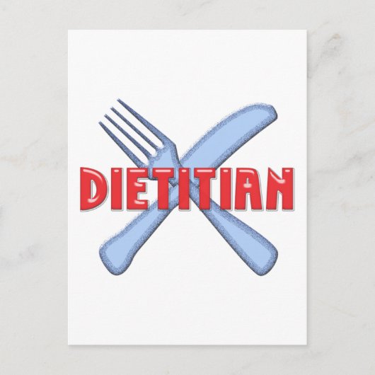 CARTE POSTALE COUTEAU DIÉTITIQUE / FORCE (Devant)