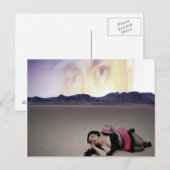 Carte postale "Couteau" Sotelo/Mina Rose (Devant / Derrière)