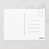 Carte Postale Couteau Tea Bag Illustration Cup of Tea Support Ca (Dos)