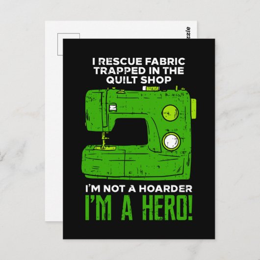 Carte Postale Couture (Devant / Derrière)