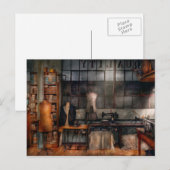 Carte Postale Couture - Industrie - Linge de qualité (Devant / Derrière)