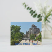 Carte Postale Couvent du Christ à Tomar. Portugal (Debout devant)