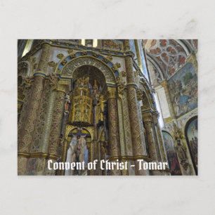 Carte Postale Couvent du Christ à Tomar. Portugal