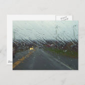 Carte Postale Couvercle pare-pluie (Devant / Derrière)