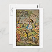 Carte Postale Couverture Alice et amis en détresse (Devant / Derrière)