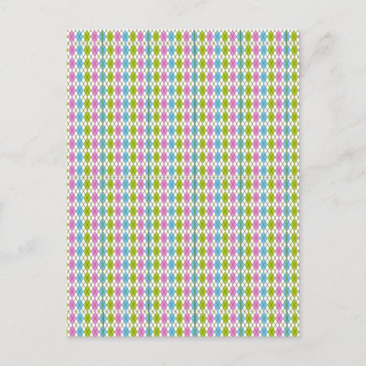Carte Postale Couverture bébé (Devant)