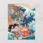 Carte Postale Couverture comique de la Ligue de Justice #15 Vari (Devant)