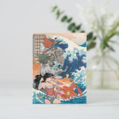 Carte Postale Couverture comique de la Ligue de Justice #15 Vari (Debout devant)