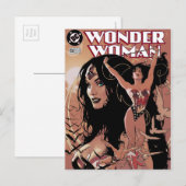 Carte Postale Couverture comique Wonder Woman #150 : Triumphant (Devant / Derrière)