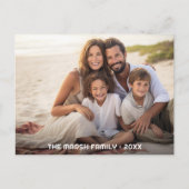 Carte Postale Couverture complète de 1 photo simple - Recouvreme (Devant)