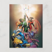 Carte Postale Couverture de Blackest Night (Devant)