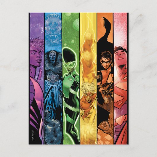 Carte Postale Couverture de la BD DC Pride 2022 (Devant)