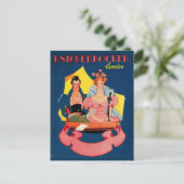 Carte Postale Couverture de la feuille de théâtre Knickerbocker (Debout devant)