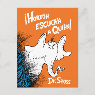 Carte Postale Couverture de livre espagnole Horton Escucha A Qui