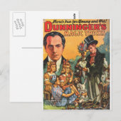CARTE POSTALE COUVERTURE DE MAGAZINE DE POULET DUNNINGER (Devant / Derrière)