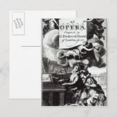 Carte Postale Couverture de Partition pour Julius César (Devant / Derrière)