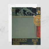 Carte Postale Couverture de Ver Sacrum le journal de (Devant / Derrière)