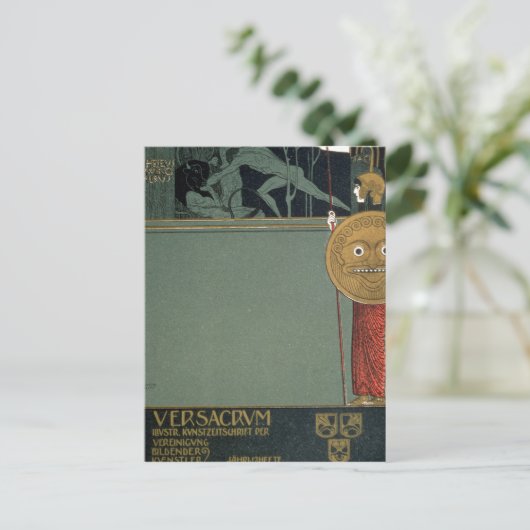 Carte Postale Couverture de Ver Sacrum le journal de (Debout devant)