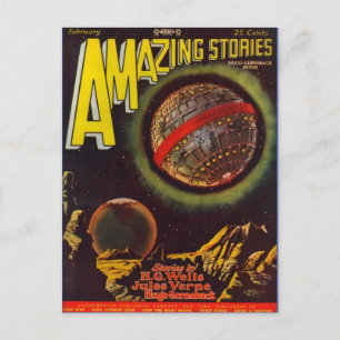 Carte Postale Couverture du livre vintage Sci Wifi