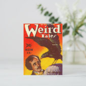 Carte Postale Couverture du magazine Edgar Allan Poe et Raven Pu (Debout devant)