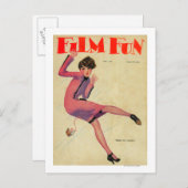 Carte Postale Couverture du magazine Film Fun (Devant / Derrière)