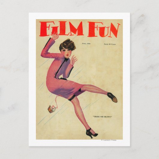 Carte Postale Couverture du magazine Film Fun (Devant)