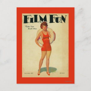 Carte Postale Couverture du Magazine Film Fun 2