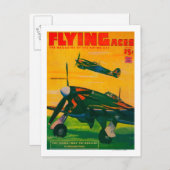 Carte Postale Couverture du magazine Flying Aces 5 (Devant / Derrière)