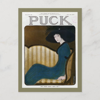 Carte Postale Couverture du magazine Puck 1911