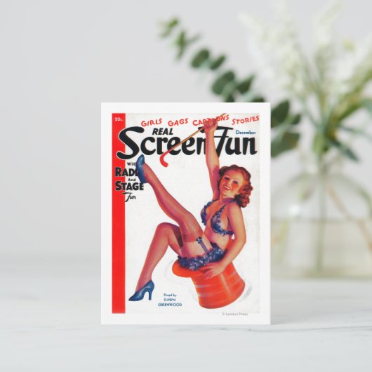 Carte Postale Couverture du magazine Real Screen Fun 2 (Debout devant)
