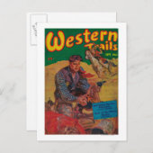 Carte Postale Couverture du magazine Western Trails 2 (Devant / Derrière)