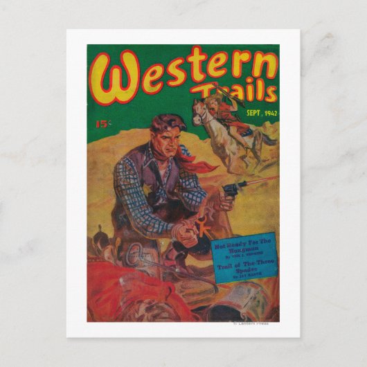 Carte Postale Couverture du magazine Western Trails 2 (Devant)