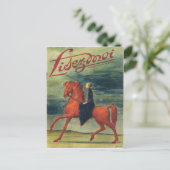 Carte Postale Couverture, Lisez-Moi, Dame à cheval (Debout devant)