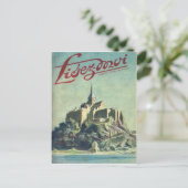 Carte Postale Couverture, Lisez-Moi, Mont St Michel (Debout devant)