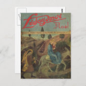 Carte Postale Couverture Lisez-Moi, Route vers Bethléem (Devant / Derrière)