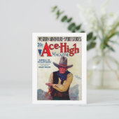 Carte Postale Couverture Magazine Ace High (Debout devant)