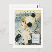 Carte Postale Couverture Mandy Vintage Songbook (Devant / Derrière)