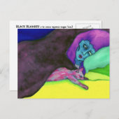 Carte Postale Couverture noire 2 (Devant / Derrière)