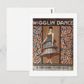 Carte Postale Couverture Vintage de Wigglin Dance (Devant / Derrière)