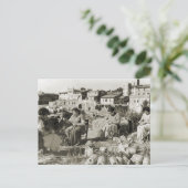 Carte Postale Couvertures de bouteilles en Chianti (Debout devant)