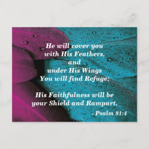 Carte Postale Couvre-moi de tes plumes