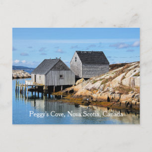 Carte Postale Cove de Peggy, Nouvelle-Écosse, Canada