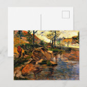 Carte Postale Cove En Face Du Port De Pont-Aven, (Devant / Derrière)