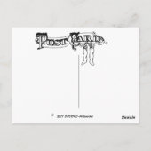 CARTE POSTALE COVERART vintage "MOONLIGHT SLEIGHRI (Dos)