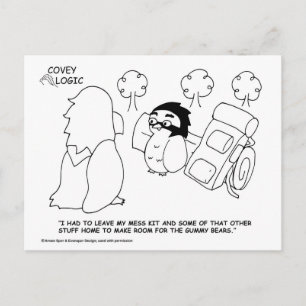Carte postale Covey Logic Gumy Bears
